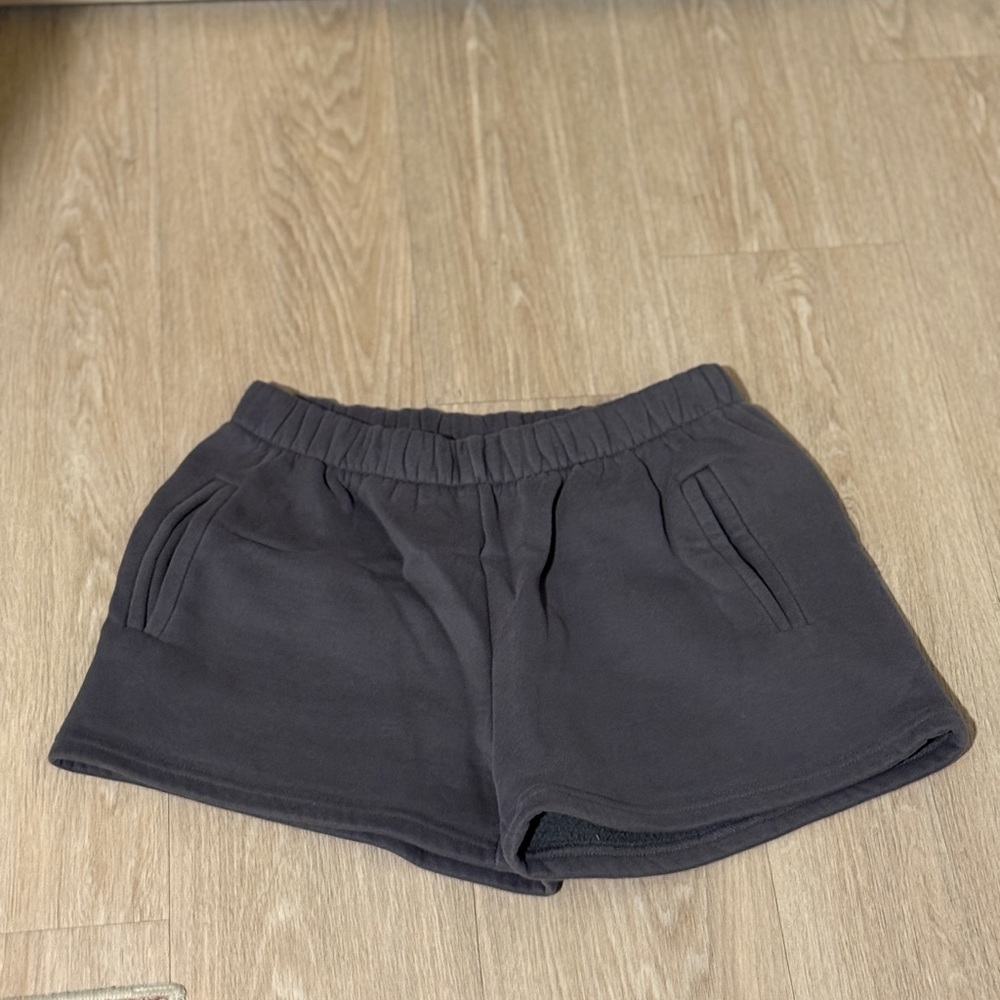 Women's Dark Grey Casual Shorts